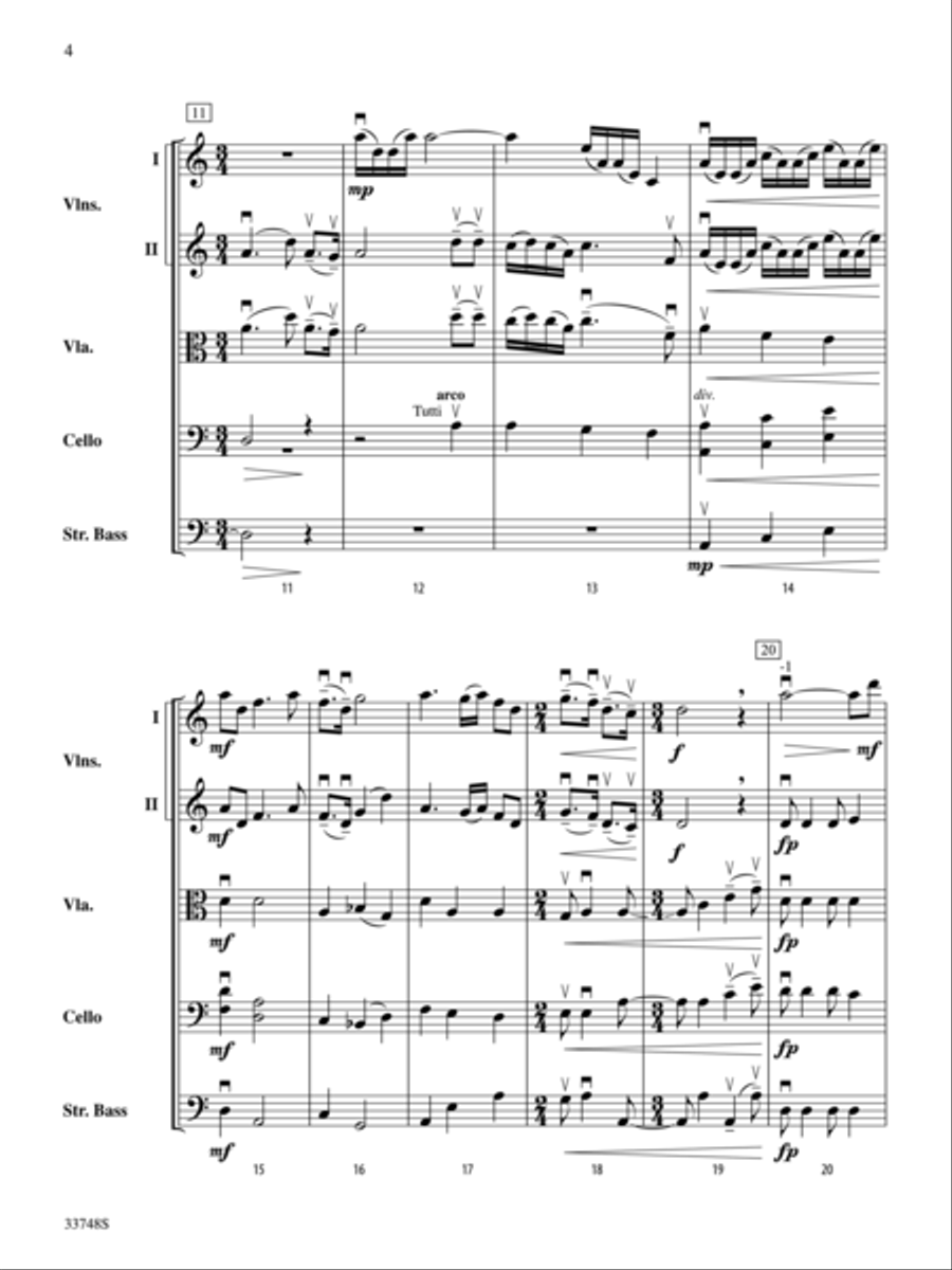 Dixie Highway String Orchestra scores gallery preview page 3