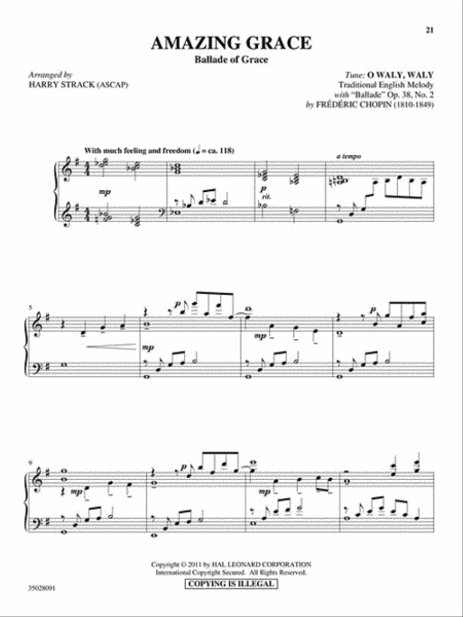 Music of the Masters for the Master Piano Solo scores gallery preview page 5