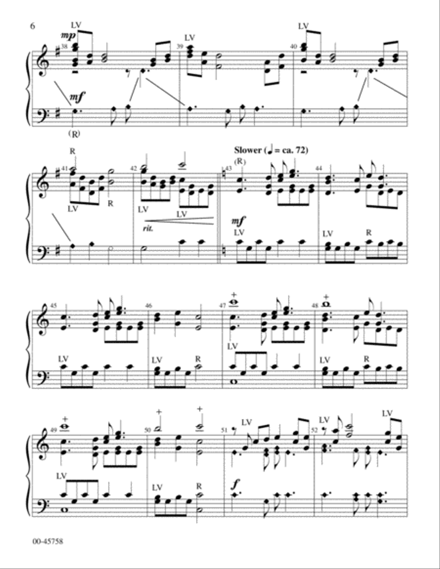 Suo Gan Handbell Choir scores gallery preview page 6