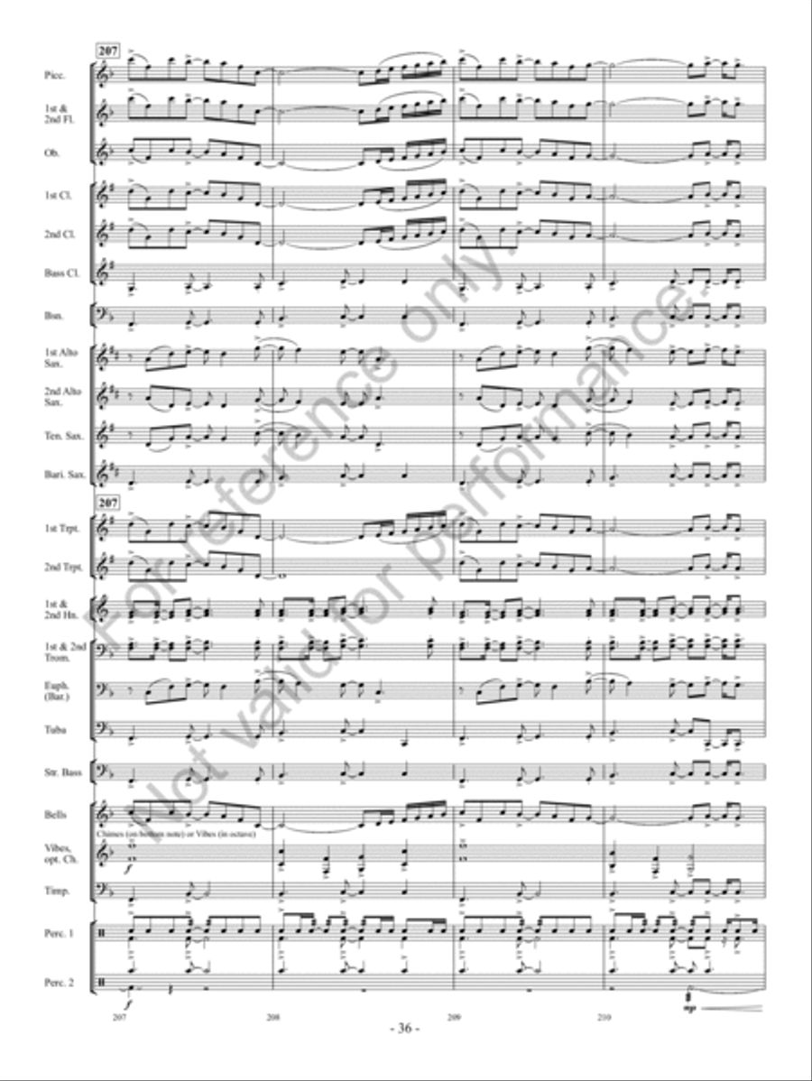 As Spring Arrives As Spring Arrives Concert Band scores gallery preview page 35