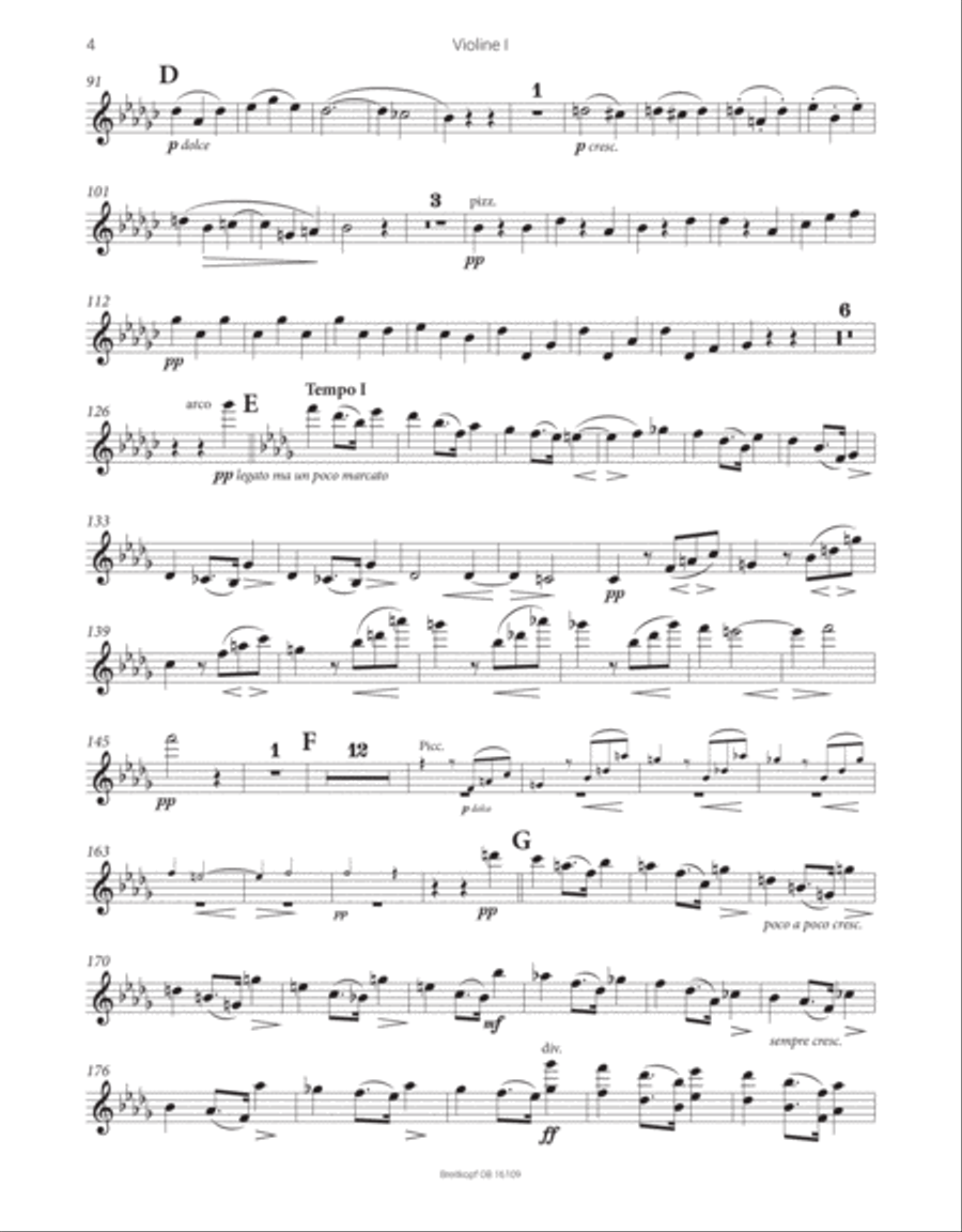 A German Requiem Op. 45 4-Part scores gallery preview page 3