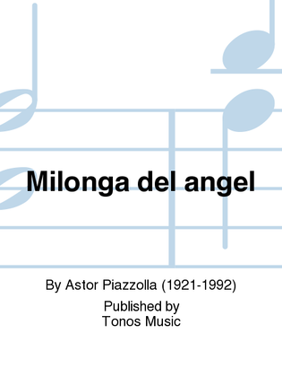 Book cover for Milonga del angel