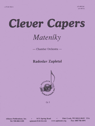Clever Capers/mateniky - Chmbr Orch - Set
