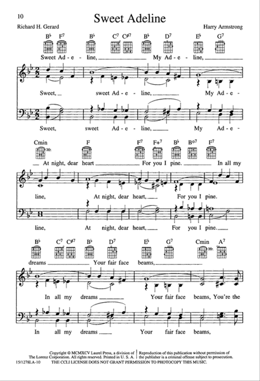 Little Big Note Songbook - Secular Edition 4-Part scores gallery preview page 10