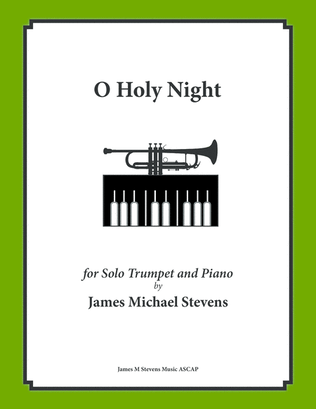 Book cover for O Holy Night - Solo Trumpet