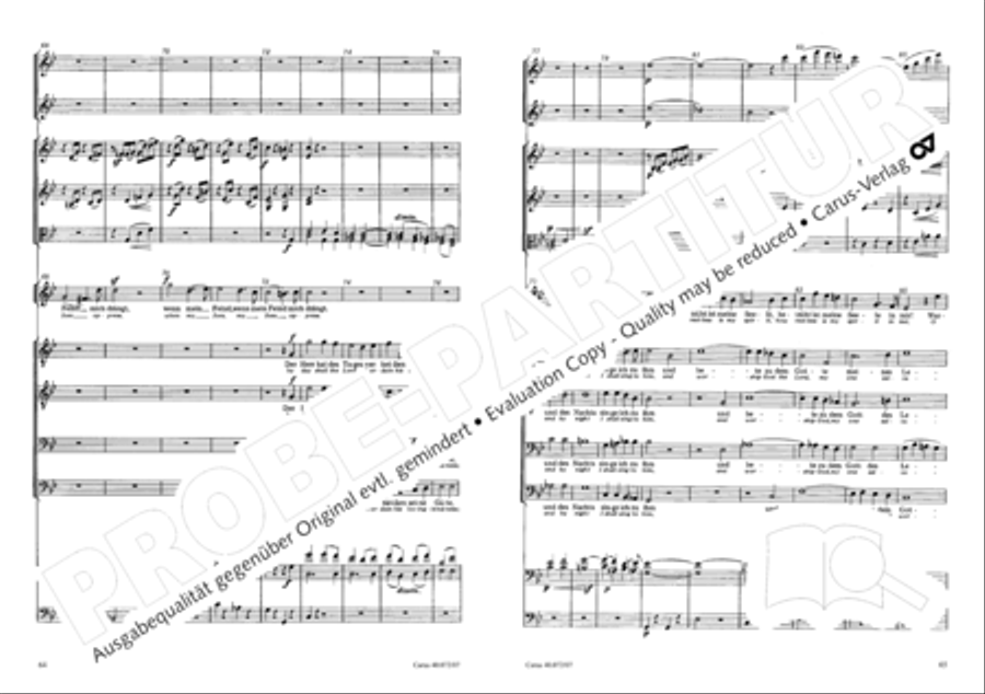Psalm 42 4-Part scores gallery preview page 34