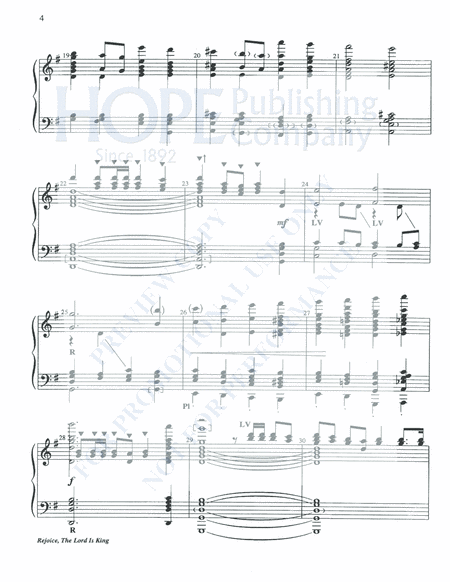 Rejoice, the Lord Is King 3-6 Octave image number null