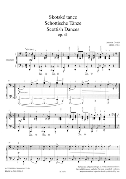 Schottische Tänze, op. 41