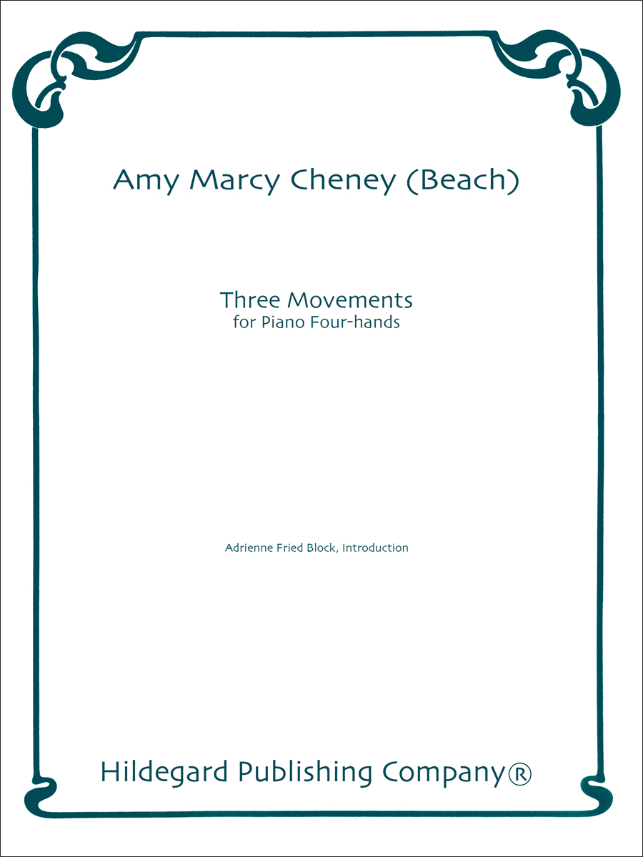 3 Movements For 4 Hands Chamber Music scores gallery preview page 1