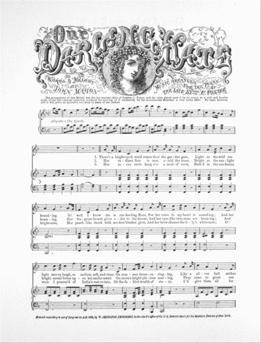 Our Darling Kate 4-Part scores gallery preview page 2