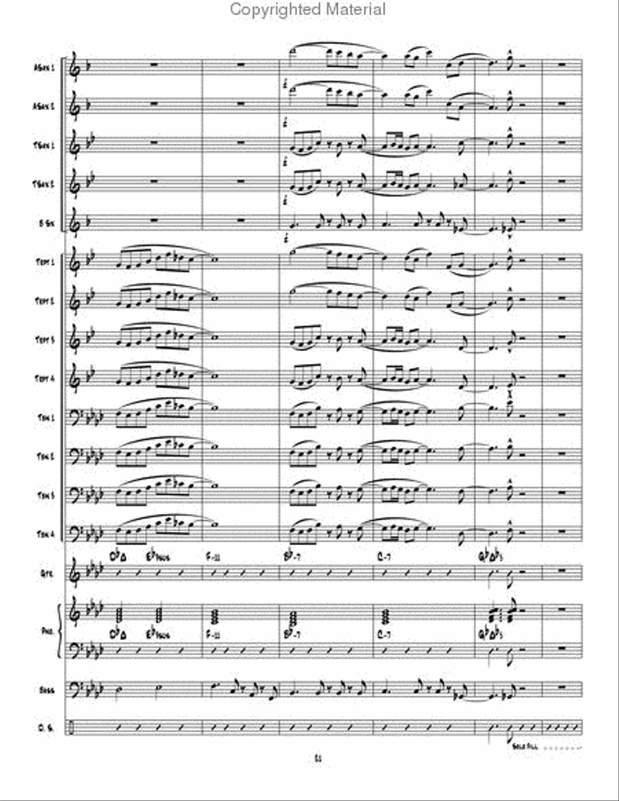 Captiva Island Jazz Ensemble scores gallery preview page 22