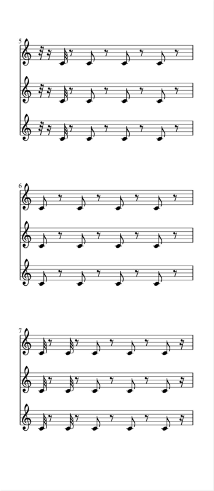 Morse Charang : 003189 Small Ensemble scores gallery preview page 6
