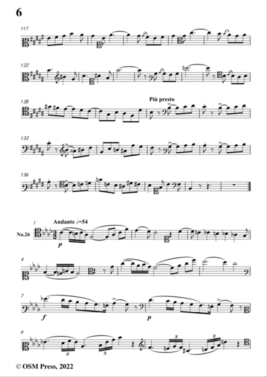 Lavignac-Solfege des solfeges,Volum 4B No.25-29,for Voice Medium Voice scores gallery preview page 6