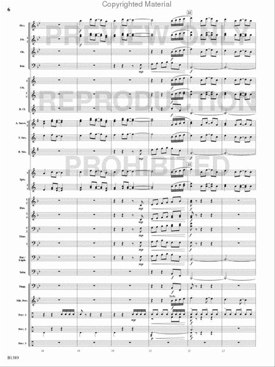American Visions Concert Band scores gallery preview page 5
