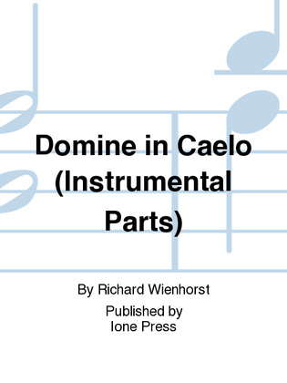 Domine in Caelo (Orchestra Parts)