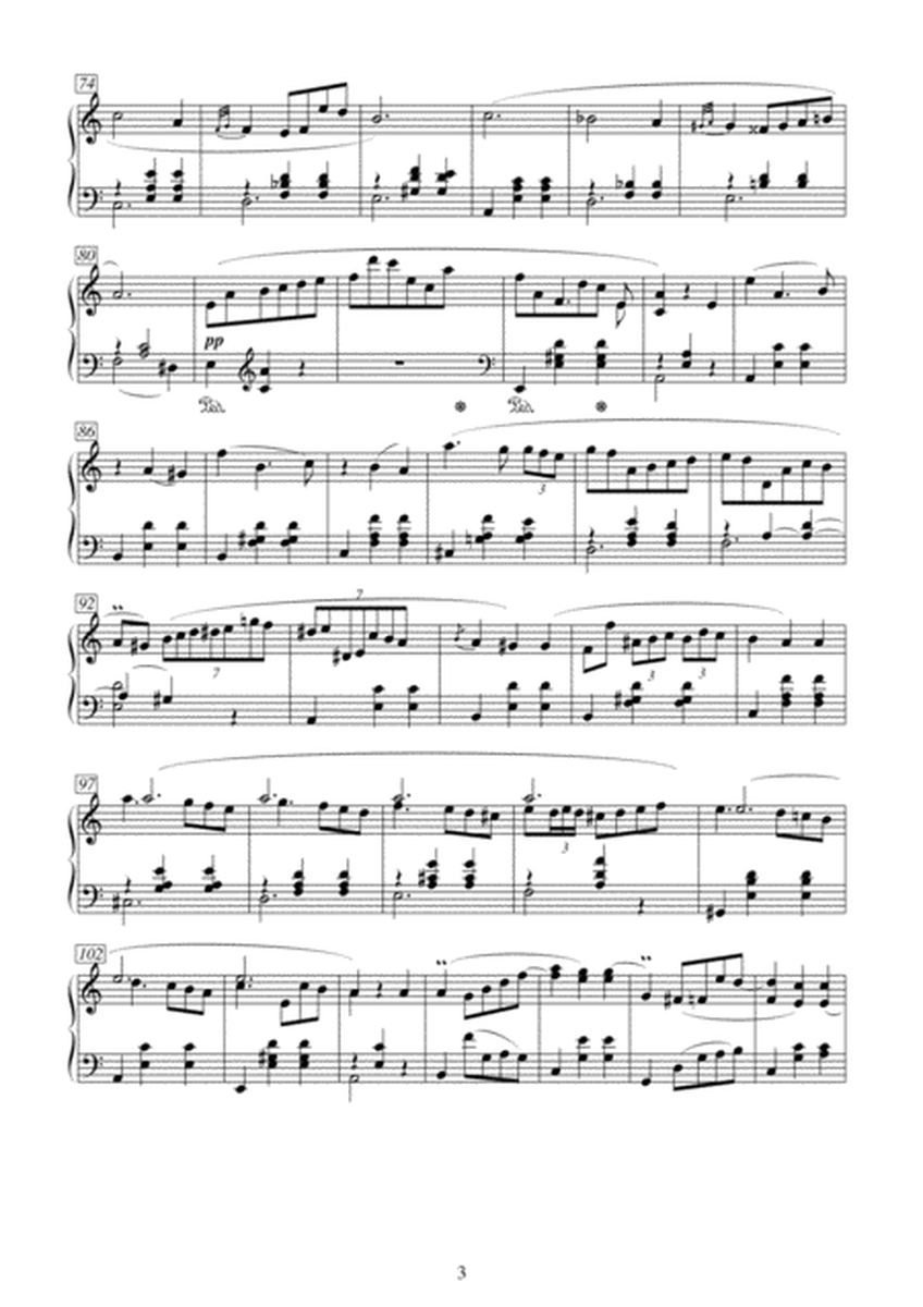 Chopin-Valse Brillante in A minor Op. 34 No. 2( Original Version) image number null