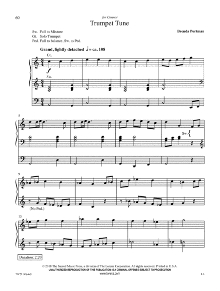 Again, I Say, Rejoice! Organ Solo scores gallery preview page 22