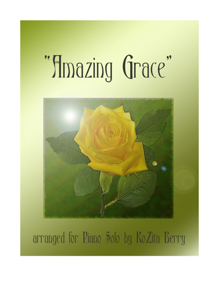 Amazing Grace--for Piano Solo image number null