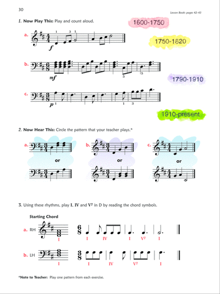 Premier Piano Course Theory, Book 3 Piano Method scores gallery preview page 5
