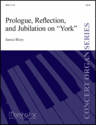 Book cover for Prologue, Reflection, and Jubilation on York