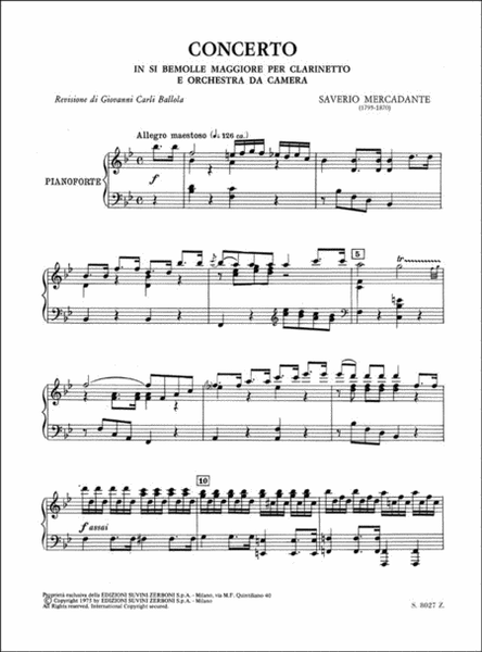 Concerto B-flat major Op.101