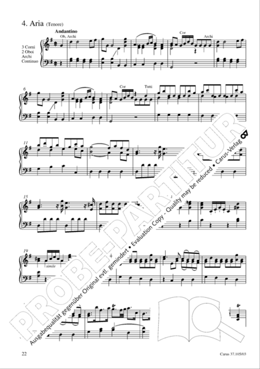 Die Freude der Hirten uber die Geburt Jesu 4-Part scores gallery preview page 23