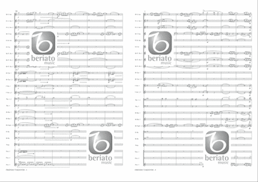 Friendly Takeover Friendly Takeover Fanfare Band scores gallery preview page 3