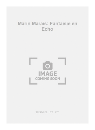 Book cover for Marin Marais: Fantaisie en Echo