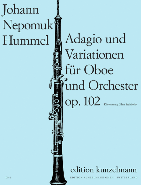 Adagio and variations for oboe