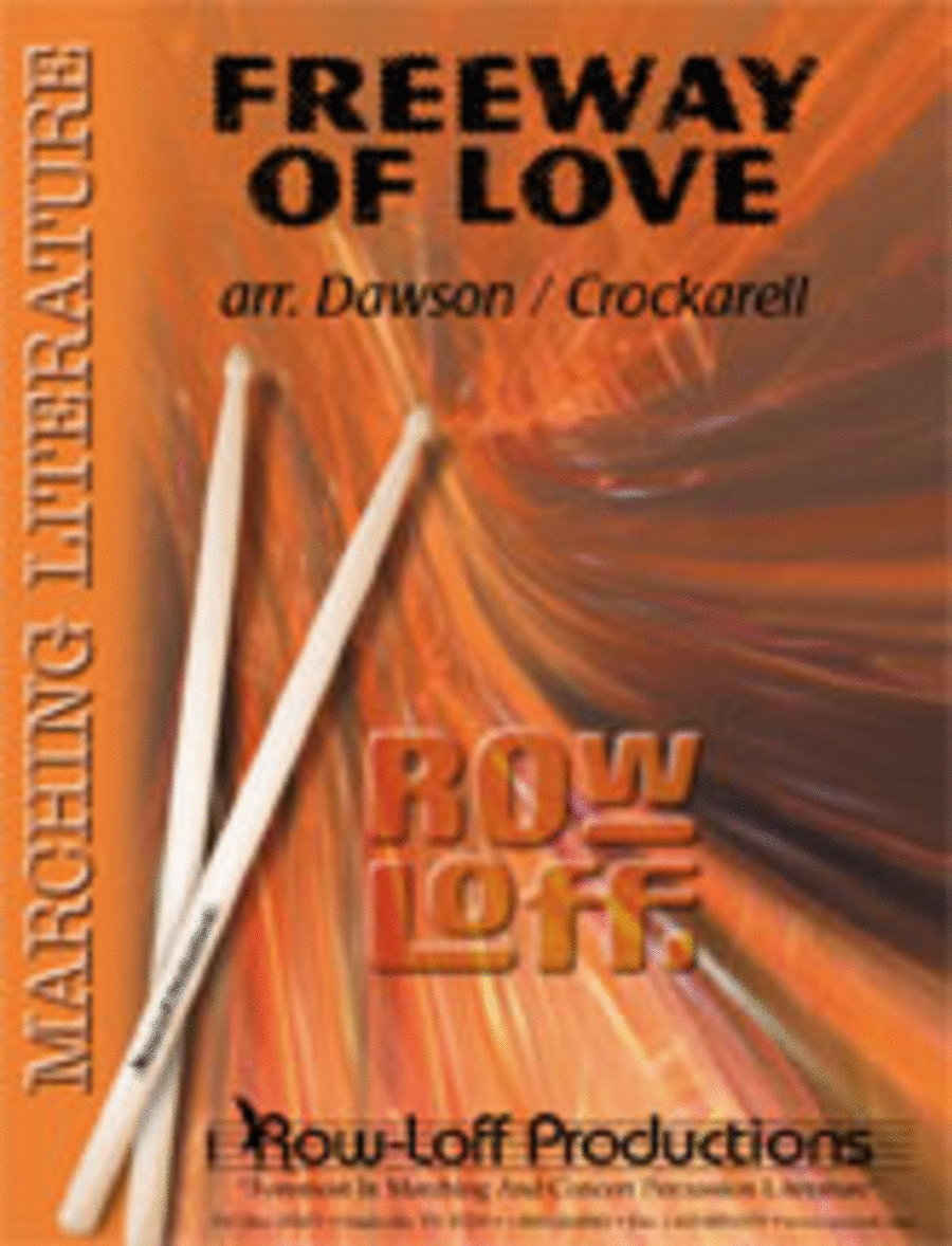 Freeway Of Love w/Tutor Tracks Percussion Ensemble scores gallery preview page 1