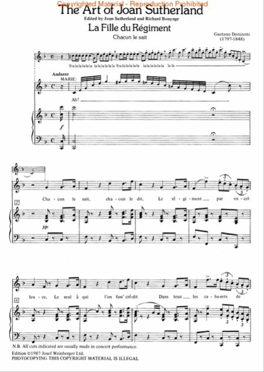 The Art of Joan Sutherland Voice Solo scores gallery preview page 2
