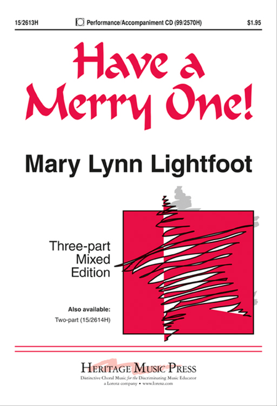 Have a Merry One! 3-Part scores gallery preview page 1