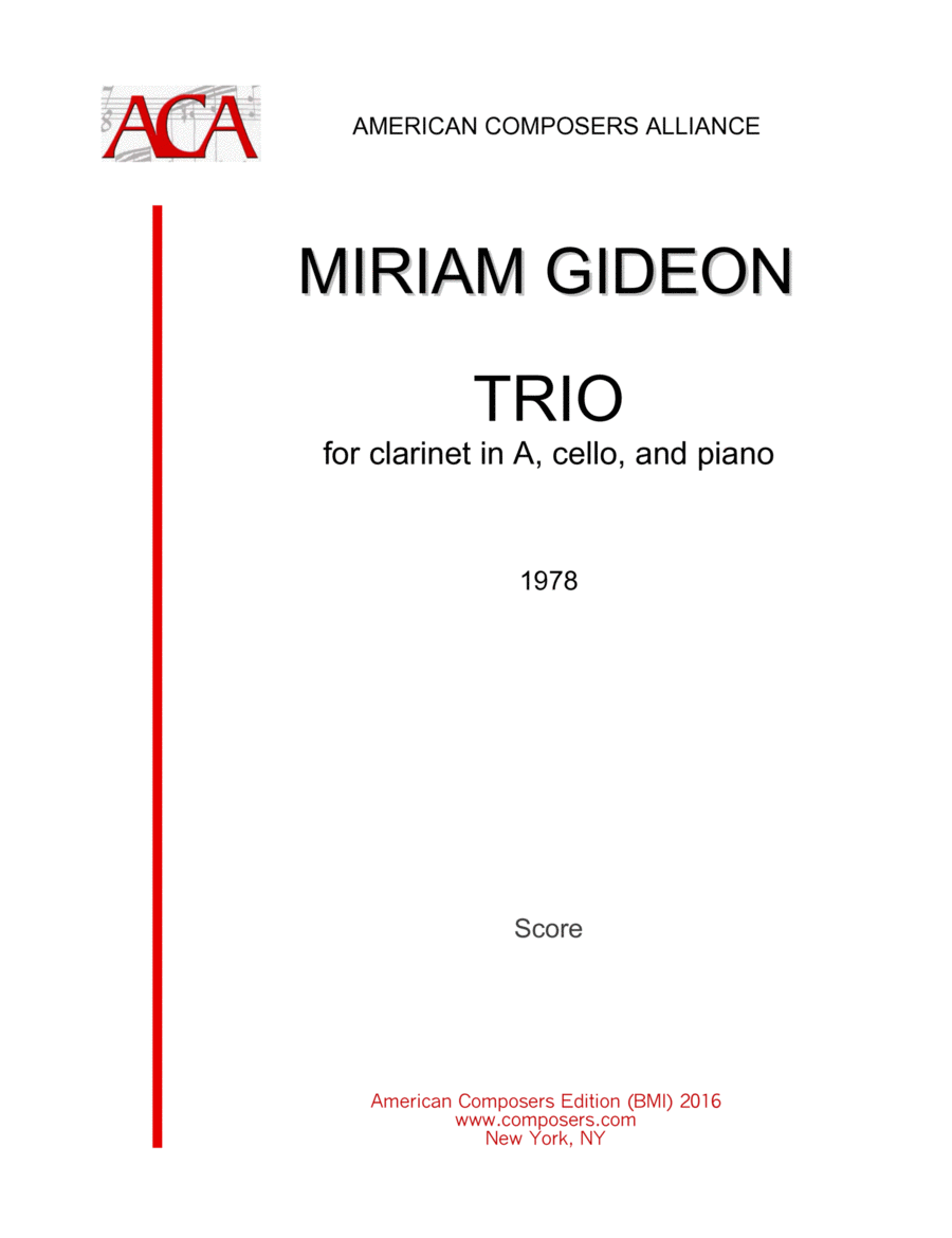 [Gideon] Trio
