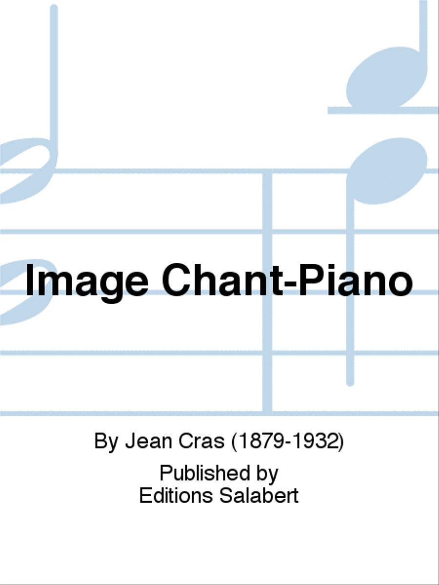 Image Chant-Piano Voice Solo scores gallery preview page 1