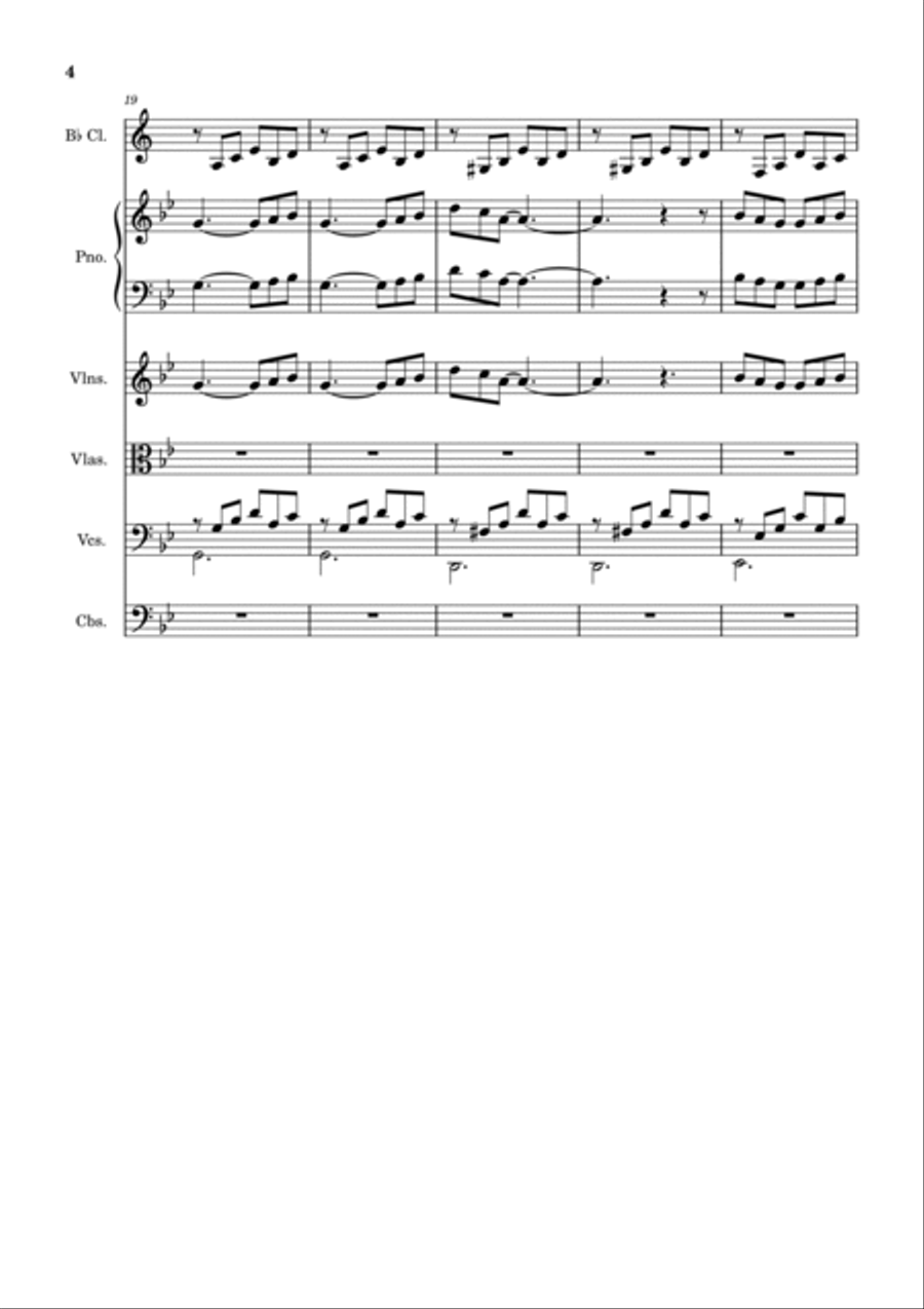Waiting Chamber Orchestra scores gallery preview page 5