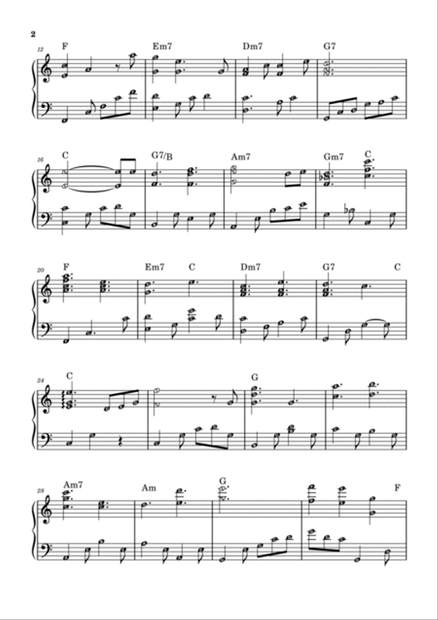 How to Make Millions Before Grandmother Dies Piano Solo scores gallery preview page 2