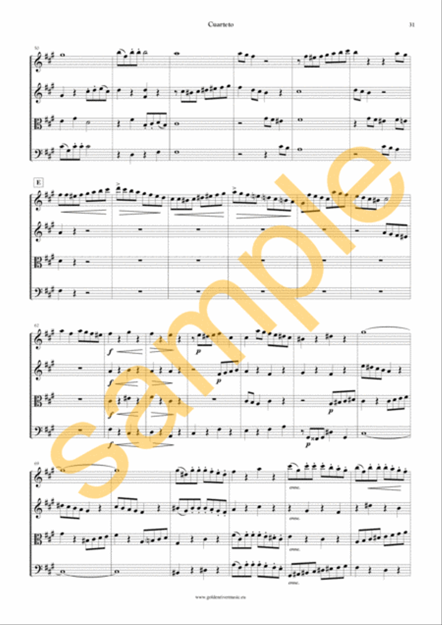 Cuerteta en fa sostenido menor Cello scores gallery preview page 11