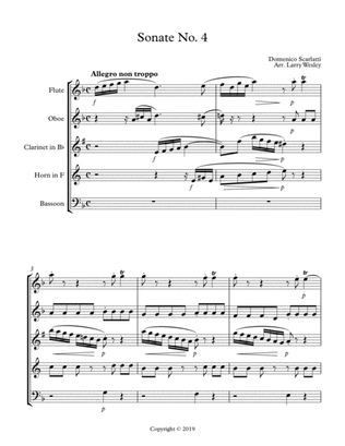 Scarlatti Sonate Nos. 4 & 24