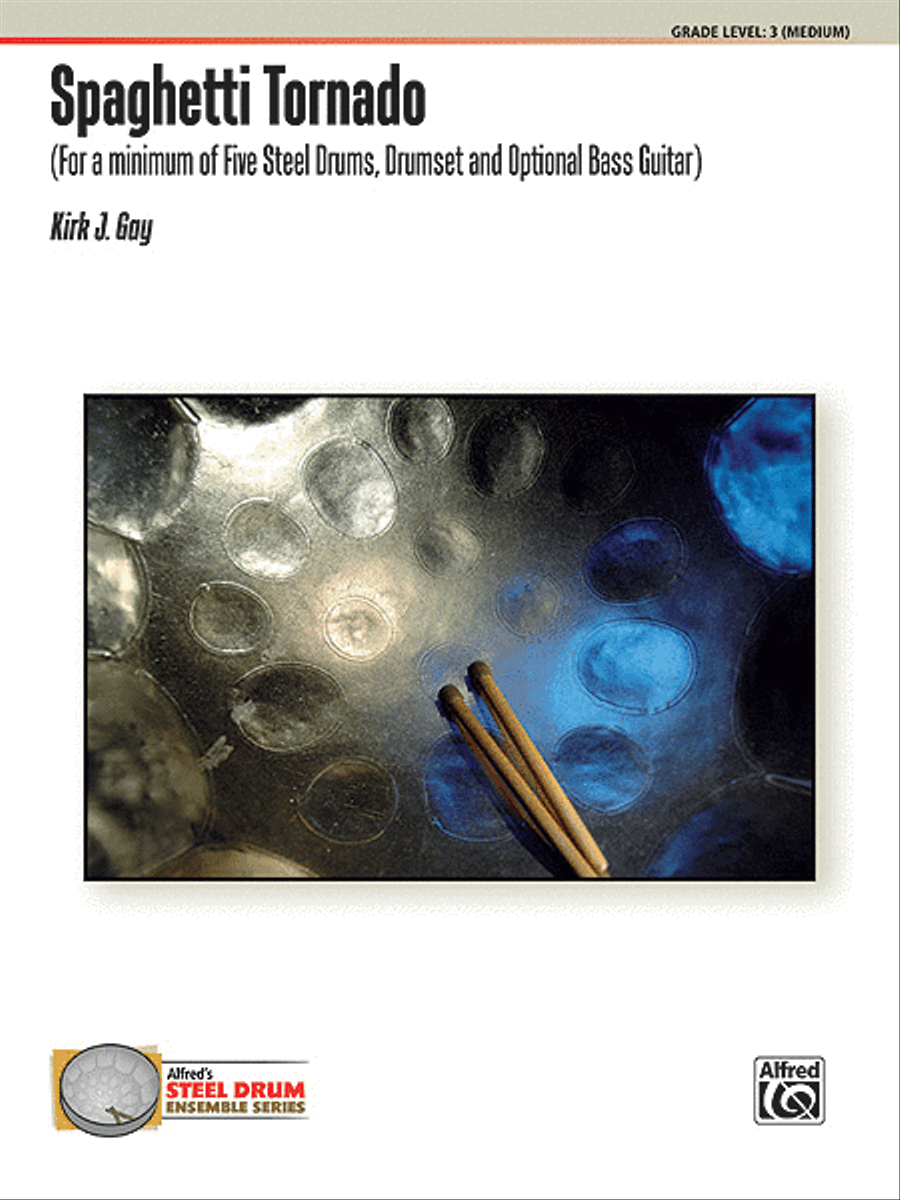 Spaghetti Tornado Steel Drum Band scores gallery preview page 1
