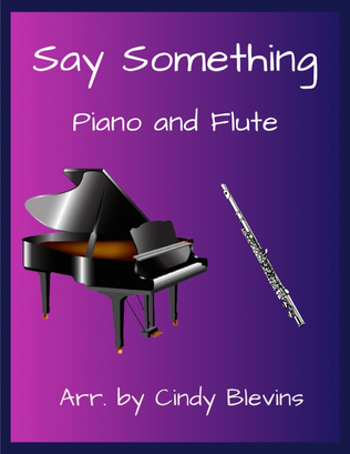 Book cover for Say Something