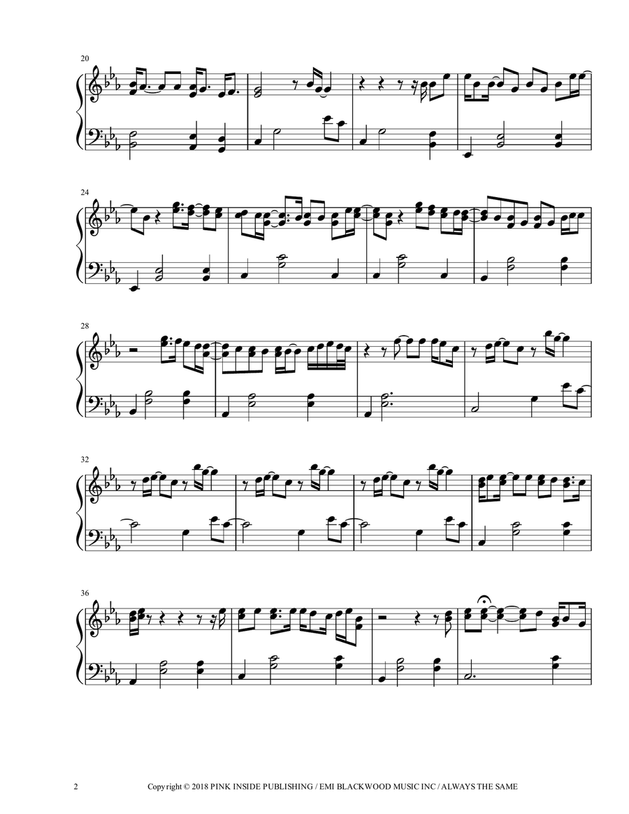 You And Me Harp scores gallery preview page 2