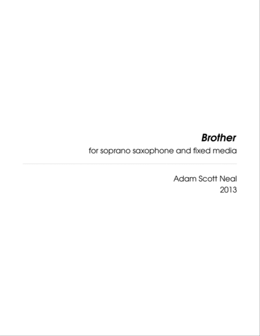 Brother Brother Woodwind Duet scores gallery preview page 3