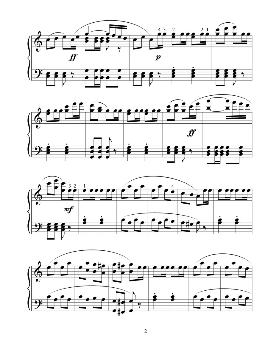 William Tell Overture Piano Method scores gallery preview page 2