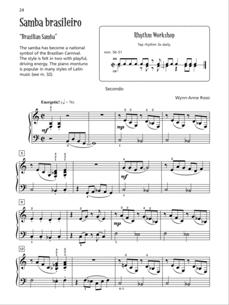 MAosica Latina para Dos, Book 4 Small Ensemble scores gallery preview page 13