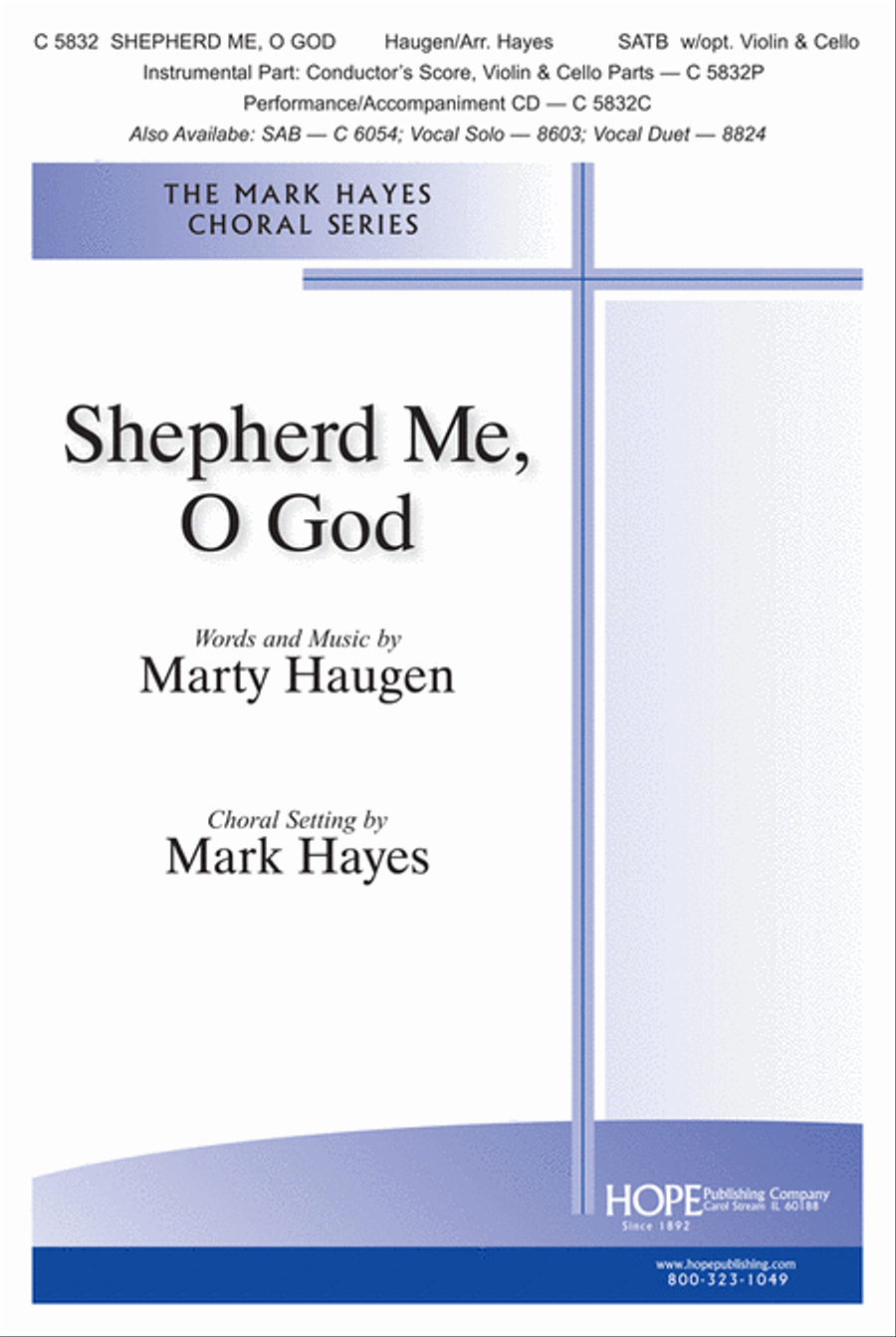 Shepherd Me, O God 4-Part scores gallery preview page 1