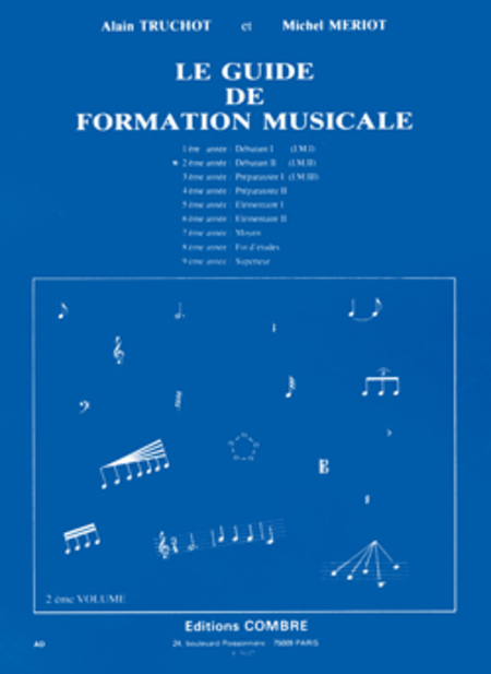 Guide de formation musicale Vol. 2 - debutant 2