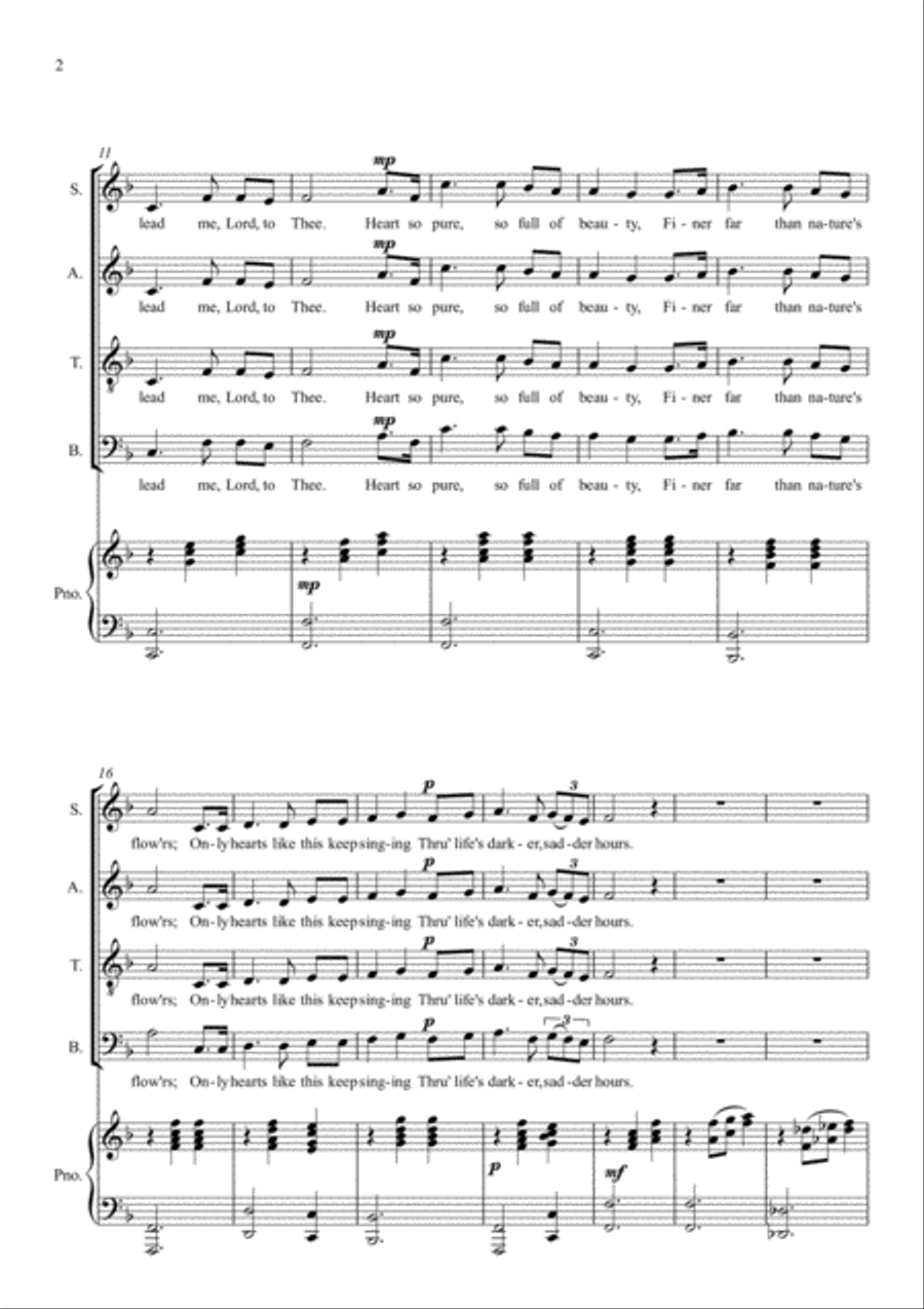 Calon Lan 4-Part scores gallery preview page 3