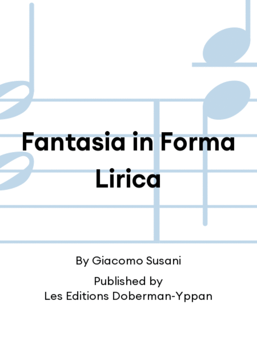 Fantasia in Forma Lirica