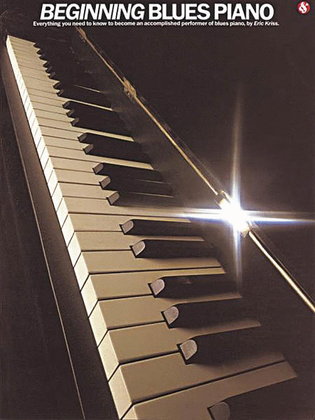 Book cover for Beginning Blues Piano