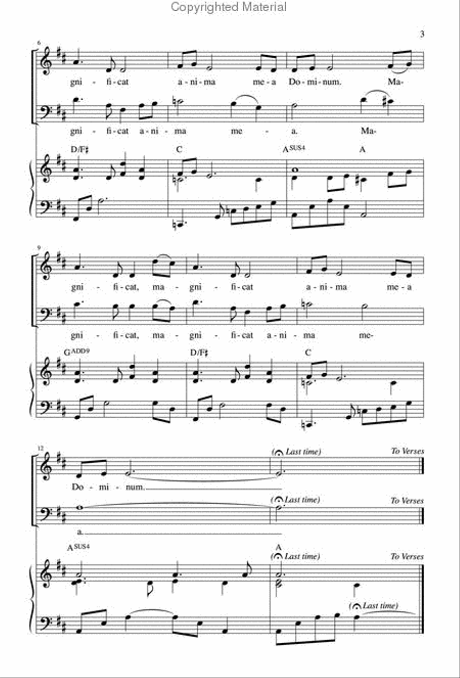 Magnificat 2-Part scores gallery preview page 3